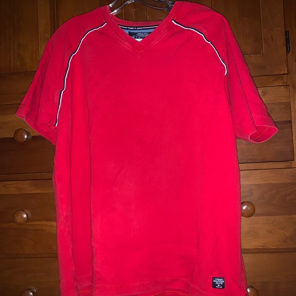 Vintage Tommy Hilfiger Clothing Lot of 6 W/ Polos Jean Jacket Button Down - Picture 12 of 12